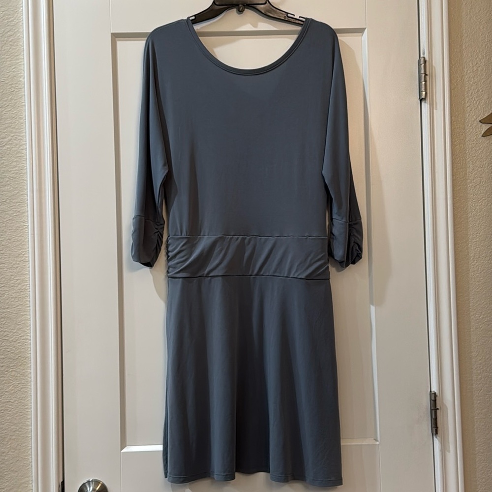 Prana Simone Dress, Women’s XL in Weathered Blue